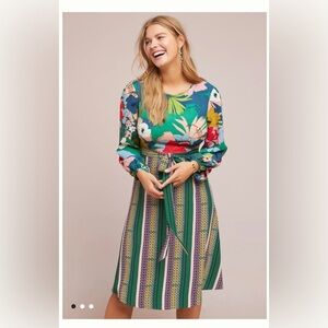 Anthropologie EUC TP- Traffic People- Lucia Dress Size 0P